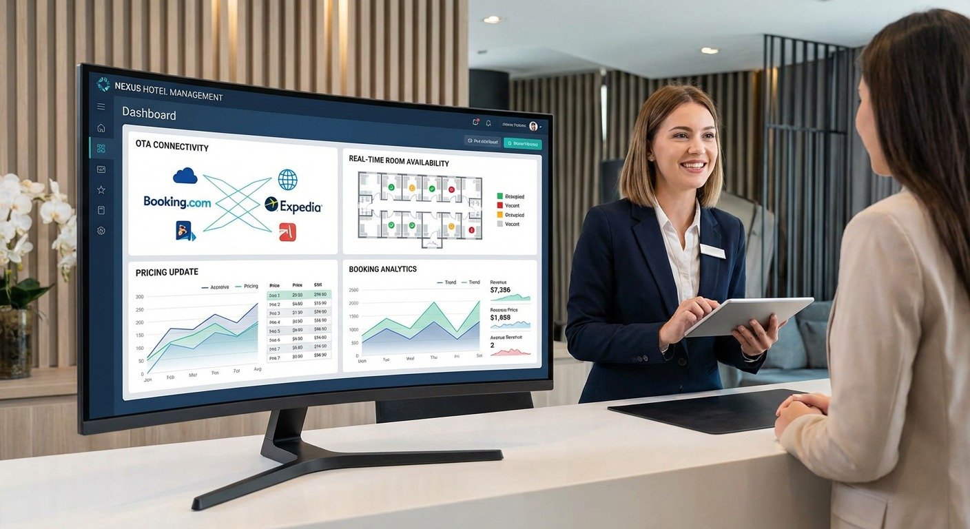 Best hotel channel manager software for OTA listing and management